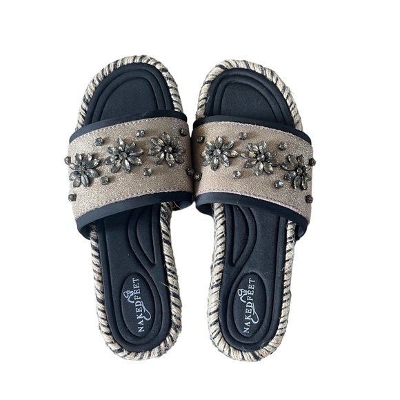 Naked Feet Women’s Size 7 Koyo Desert Moon Espadrilles Sandals - Picture 2 of 6